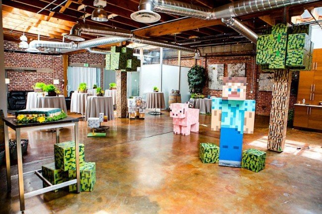 casamento-geek-decoracao-inspirada-no-minecraft-3